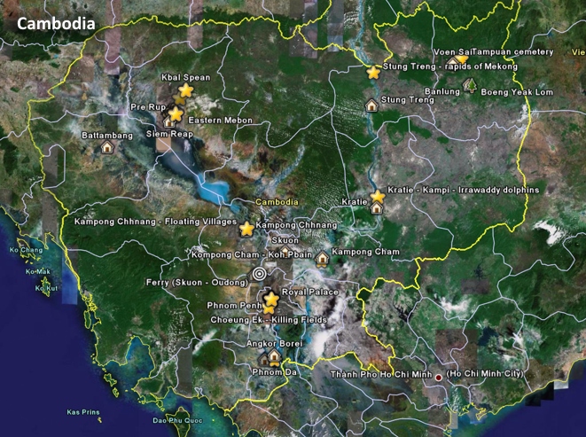 google maps cambodia