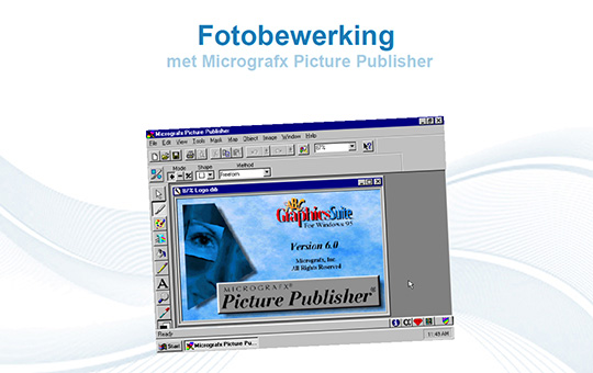 Photo editing with Picture Publisher