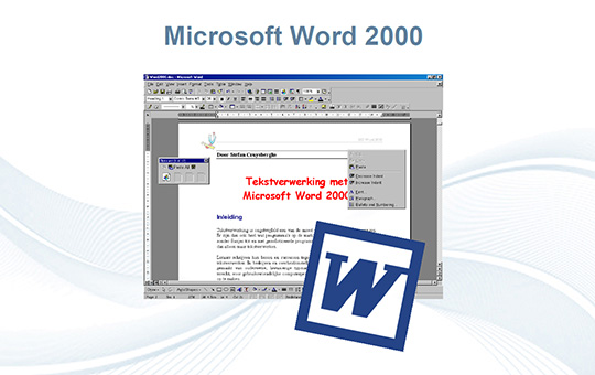Microsoft Word 2000