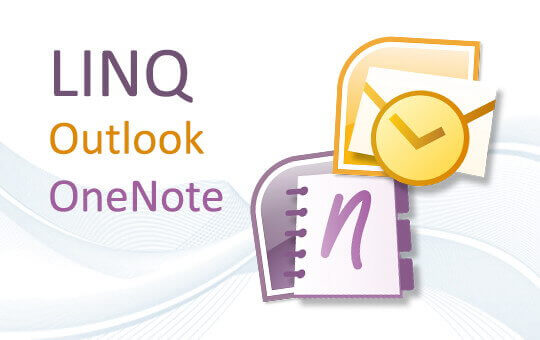 .NET - Querying Outlook and OneNote with LINQ