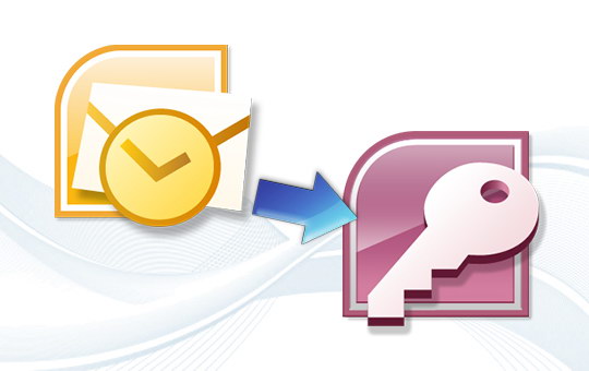 Use data from Outlook in Access