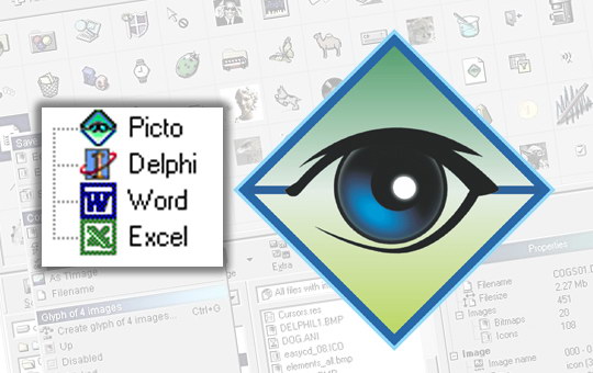 Picto - Creating a TImageList with glyphs