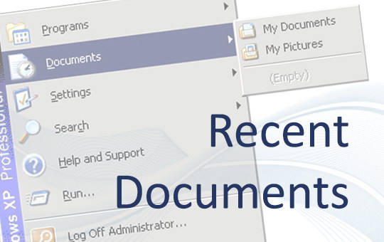 .NET & Delphi - Change the Recent documents menu