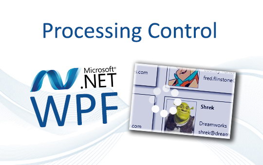 .NET - WPF ProcessingControl and BackgroundWorker