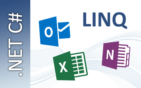 LINQ to Outlook/OneNote/Excel