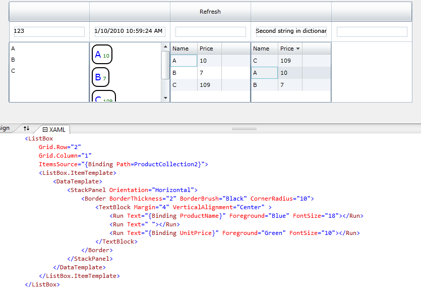 Silverlight Design-time Data