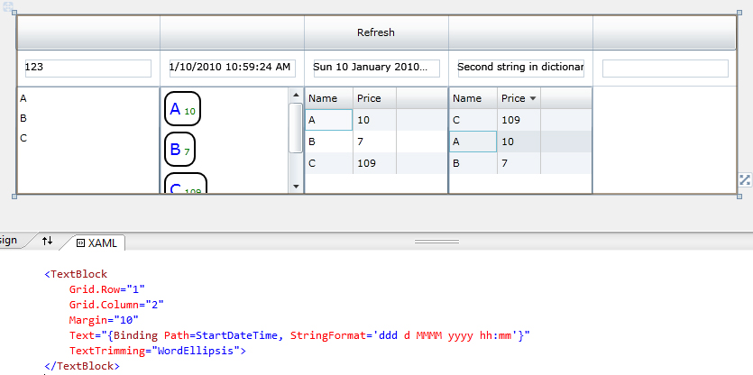 Silverlight Design-time Data