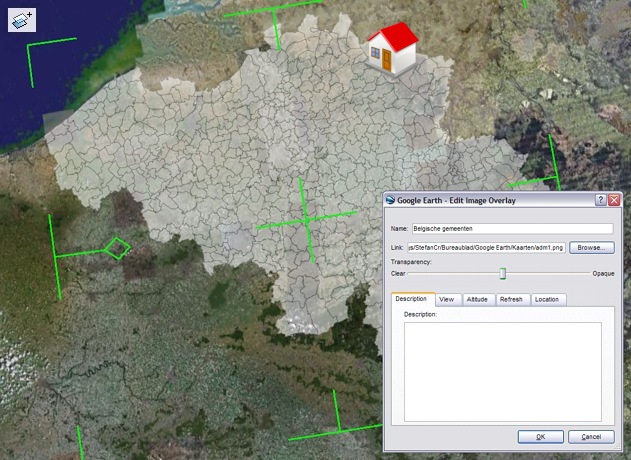 Google Earth Image Overlay