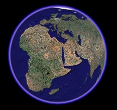 Google Earth Globe